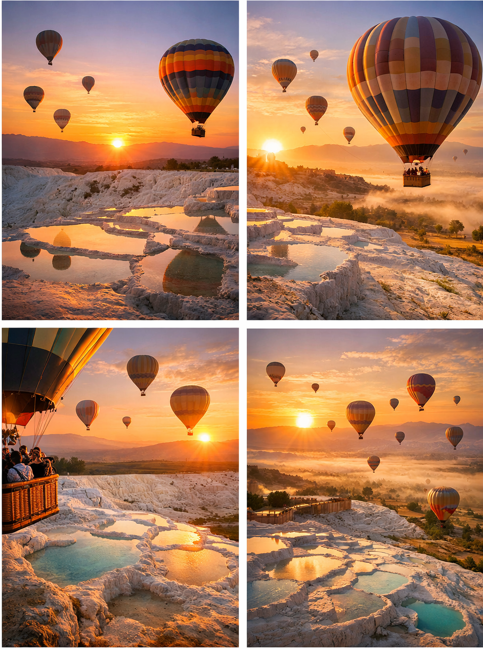 PAMUKKALE HOT AIR BALLOON TOUR
