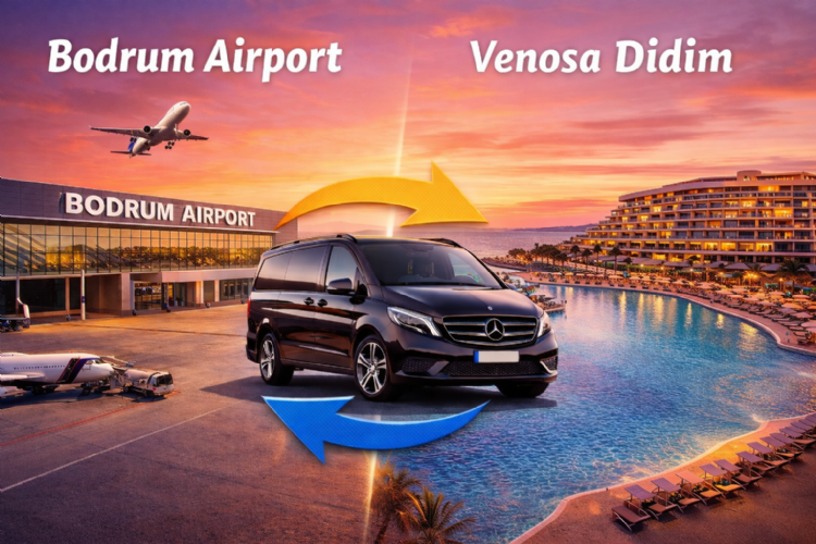 Bodrum Airport to Venosa Beach Hotel Didim Transfer & Tour Services