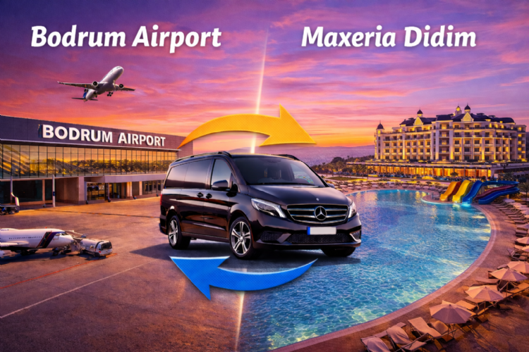 Bodrum Airport to Maxeria Blue Didyma Hotel Akbuk Transfer and Daily Tours
