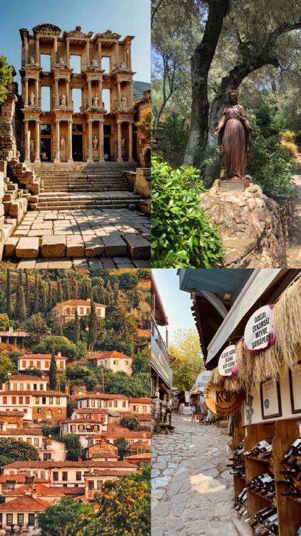 Ephesus, House of Virgin Mary, Sirince from Didim